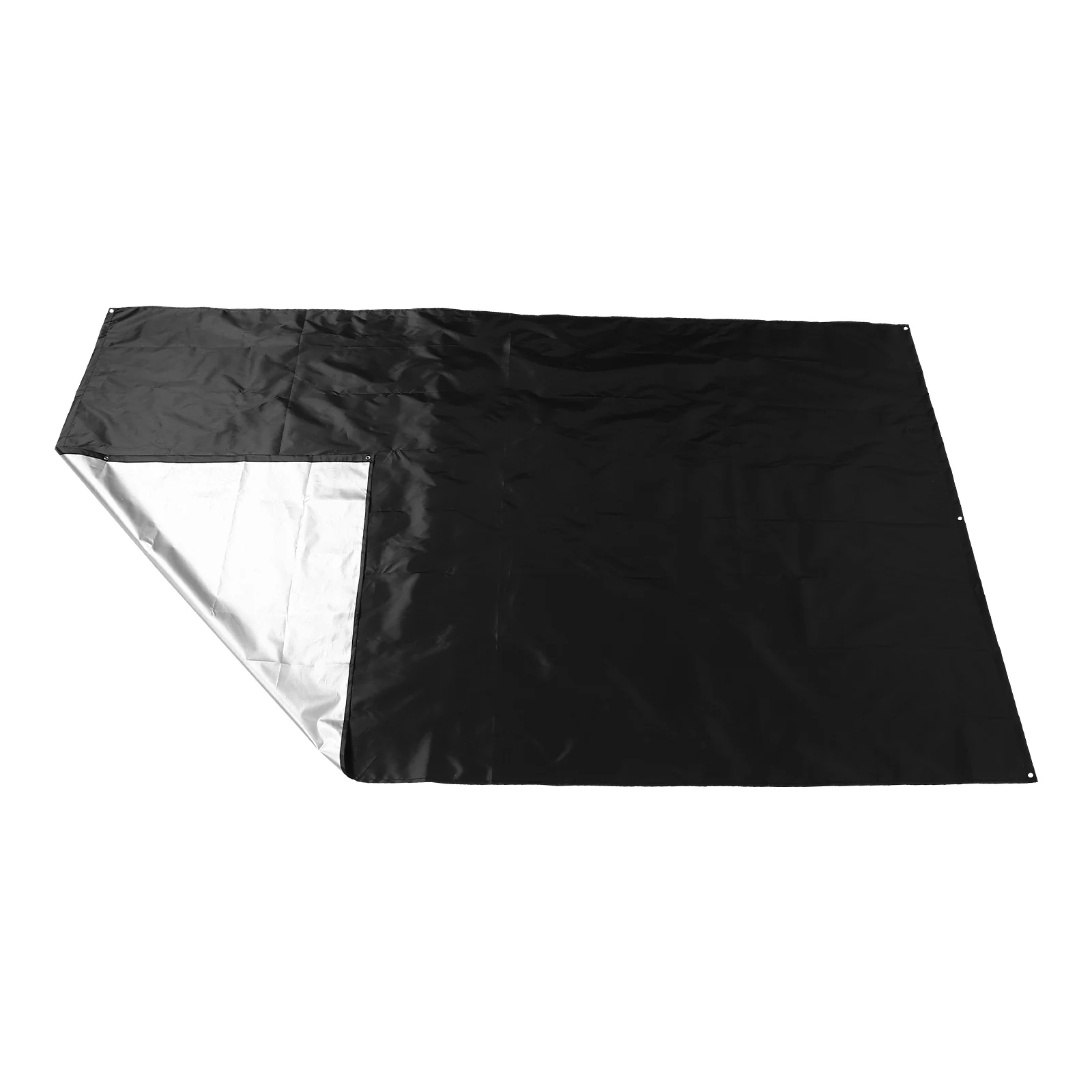 1 PC สนามเด็กเล่น Canopy กันน้ําเงินเคลือบผ้าลานกลางแจ้งวัสดุที่ทนทาน Playset Shade Swing หลังคาเปลี่ยน