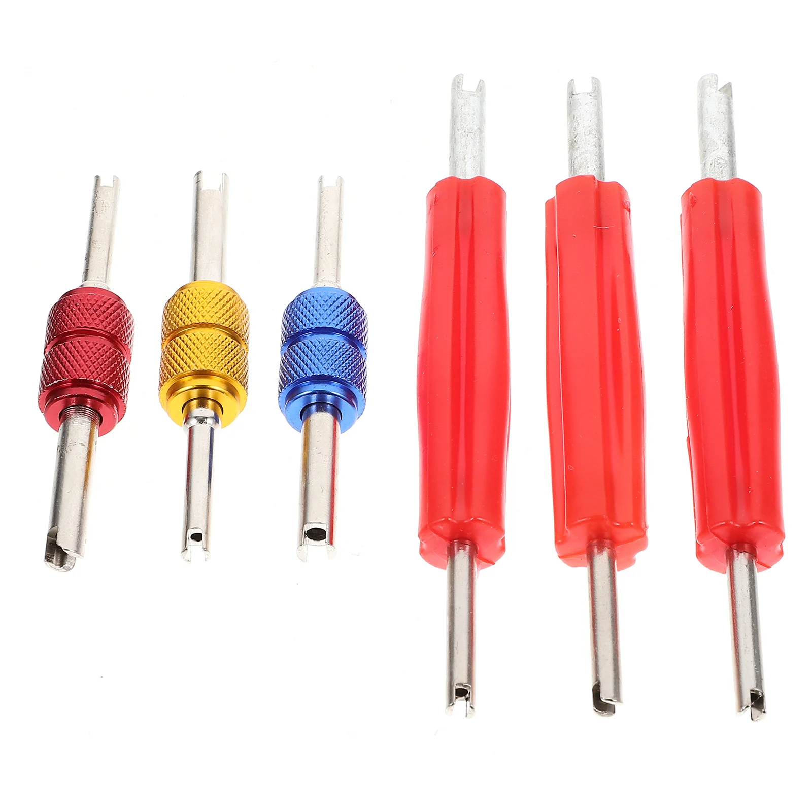 

1Set Tyre Valve Core Remover Strong Metal Construction Dual Purpose Tire Stem Removal Tool Fast Installation Dismantling Car