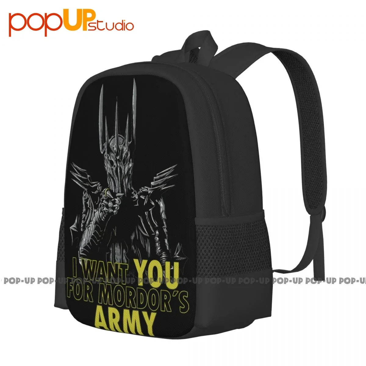 R1 Mordor'S Army Sauron Ring Dark Lord Uncle Sam Parody Movie Backpack Large Capacity Shoe Bag Bags For Travel