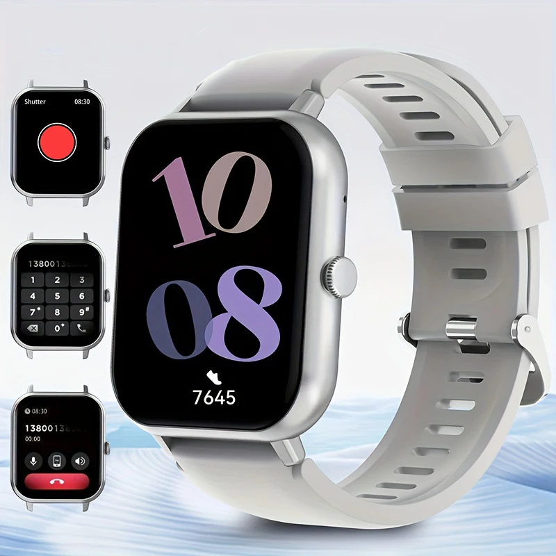 HOT Smart watch, wireless calls/wireless music,custom watch face wallpaper, suitable for Android and iPhone phones