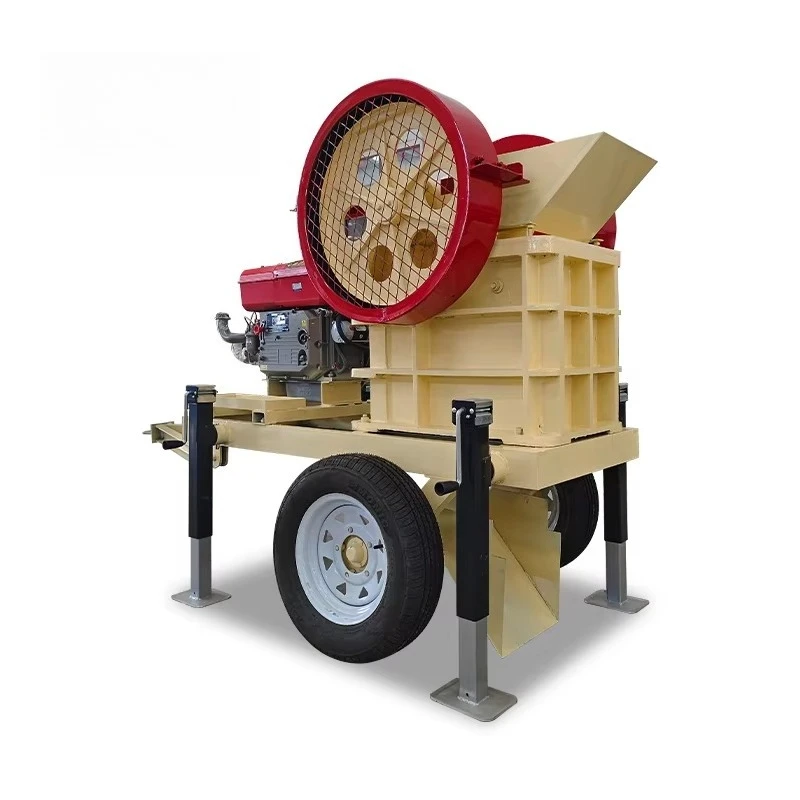 Factory  Engine Mobile Portable Stone Rock Gold Ore Gravel Crusher 150 200x300 250x400 Jaw Crusher Machine Plant