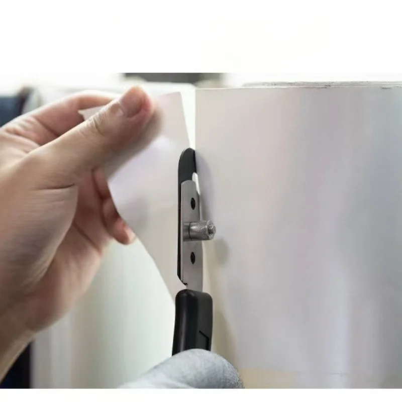 Safety Vinyl Wrap Cutting Tool with Concealed Blade, Backing Paper Cutter Knife for Automobile Window Film Installation