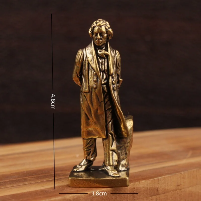 Statue Musician Beethoven Figure Home Decor Desktop Crafts Decorative Ornaments