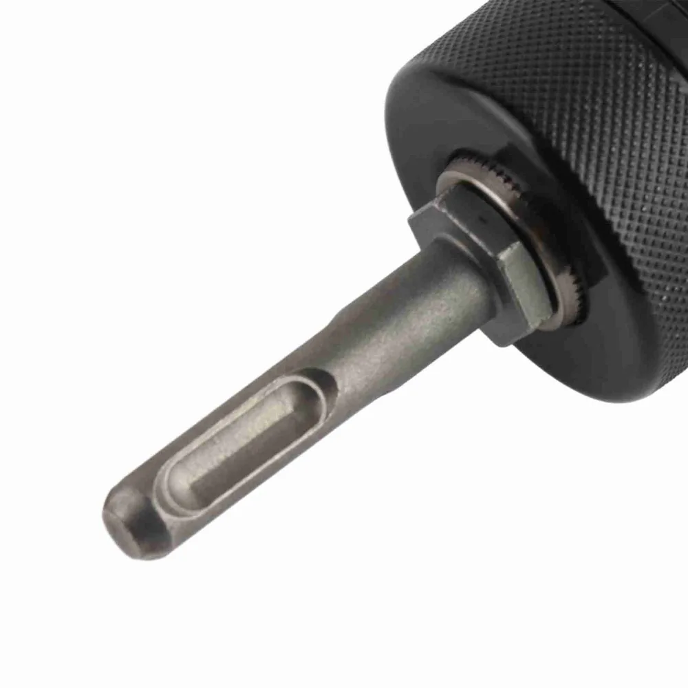 

2-13mm Capacity Keyless Drill Chuck SDS Plus Shank 1/2-20UNF Mount Drill Chuck Adapter SDS Plus Self-tighten