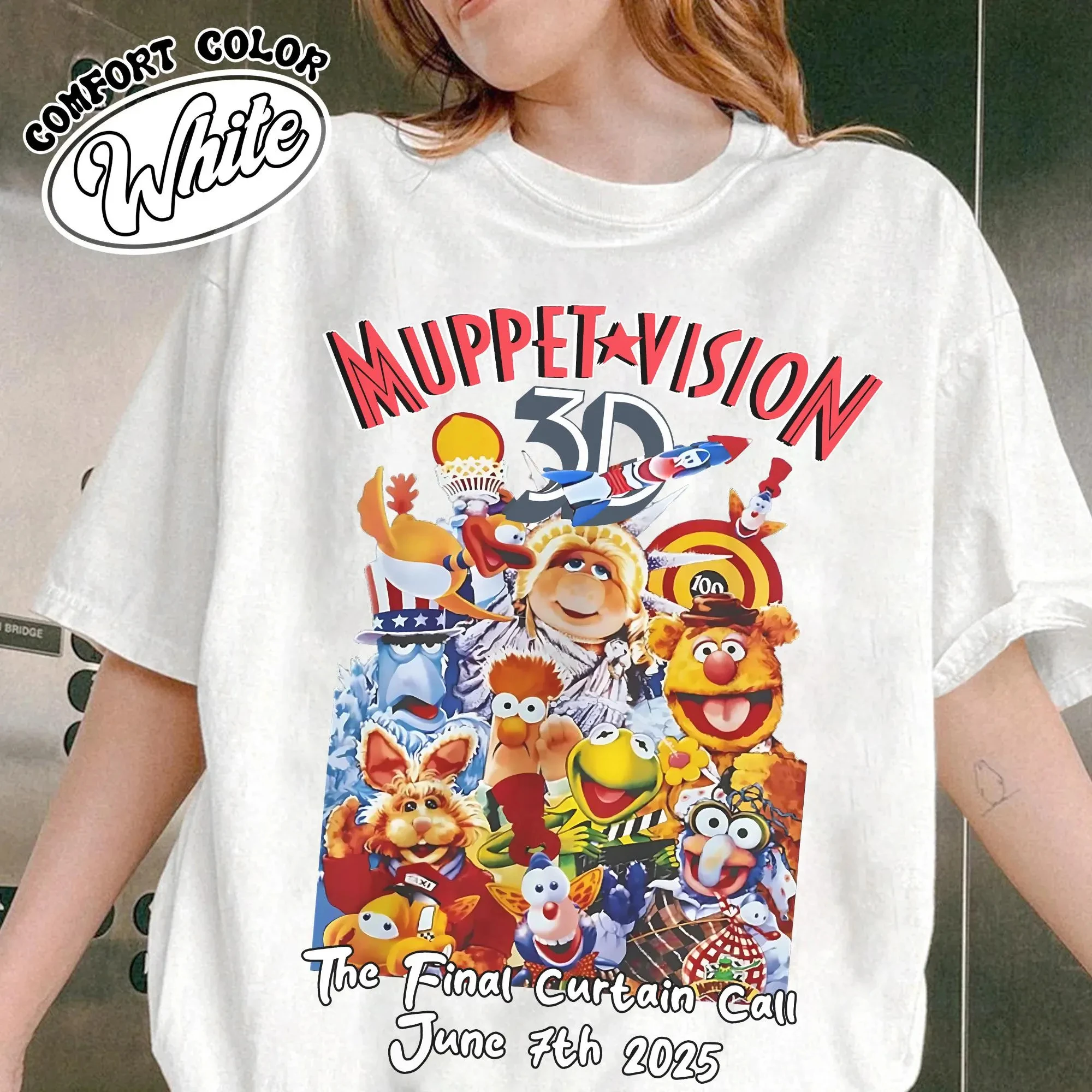 تي شيرت ديزني دمية البصرية تحية الوداعی النهائي، تي شيرت ديزني بارك الأسرة المطابقة، تي شيرت ديزني هوليوود ستوديو #6