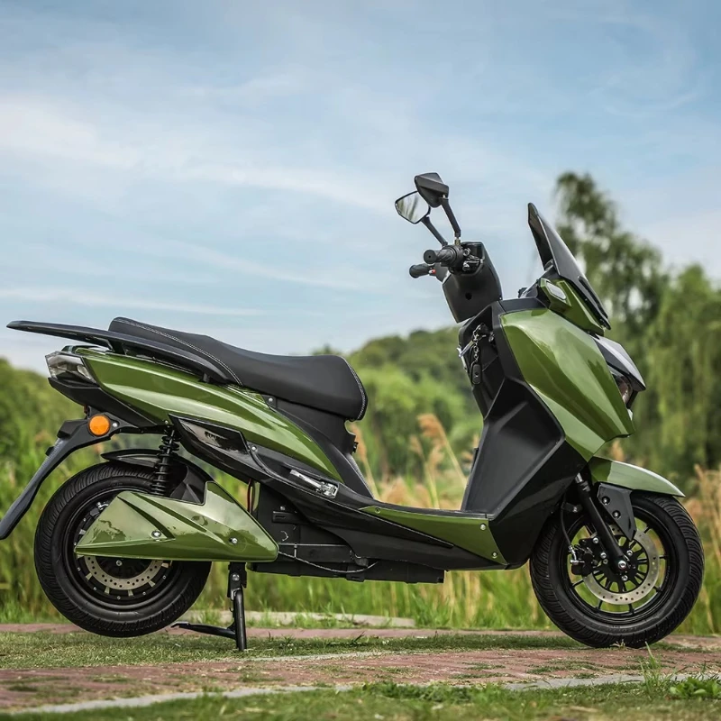 YC HANBIRD JCH Adult Off-Road Electric City Scooter Touring Motorcycle 1500W 72V30A Battery 40-60km/h Integrated, China