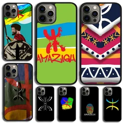 Amazigh Symbol Berber Academy Phone Case Cover For iPhone 17 Air 15 16 14 Plus 11 12 13 Pro Max Apple max