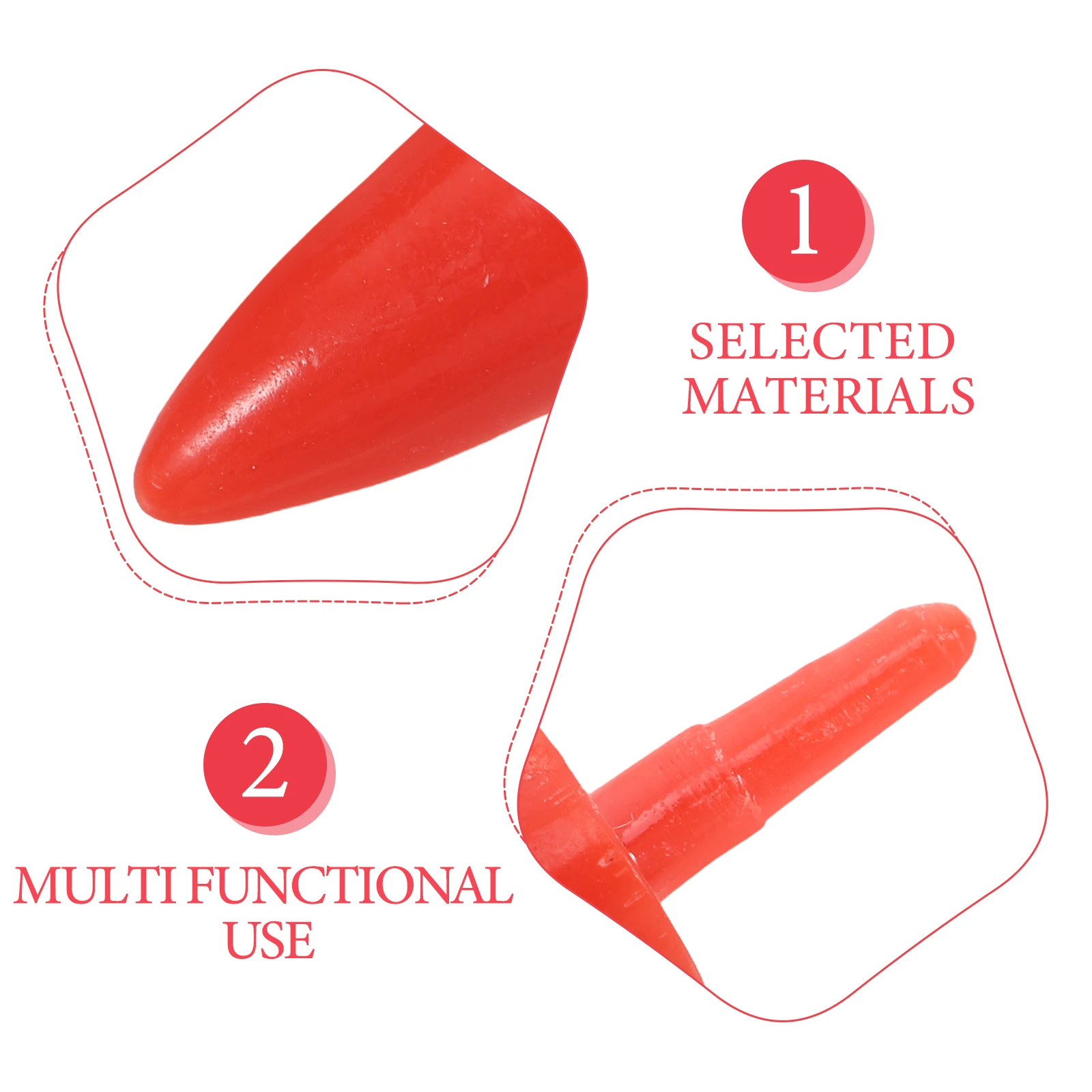 100 Uds. Kit de manualidades Diy con forma de zanahoria y nariz de muñeco de nieve para niños, Mini decoración, suministros de construcción para actividades al aire libre e invierno, cuentas de plástico