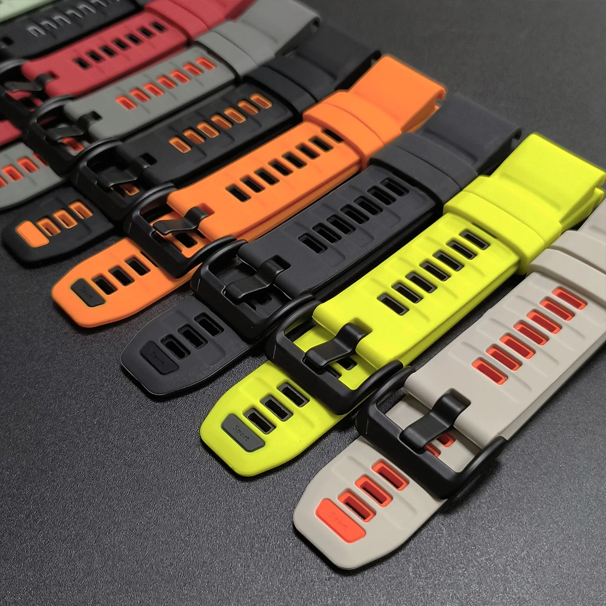 حزام ساعة Fenix8 لـ Garmin Fenix 8 pro E 7 7X/Epix Pro/6 6X 5X Plus سوار سيليكون إندورو 3/Quatix 8 QuickFit 26 22 مللي متر سوار #3