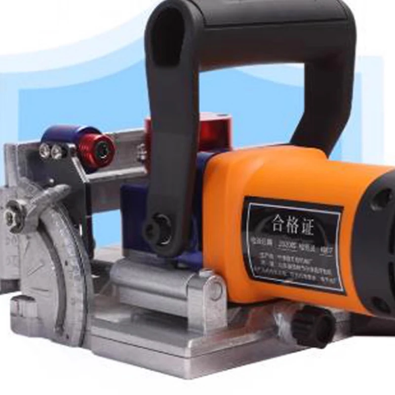 Lamello Slotting Machine Wood Working Tenoning Machine with Adjustable Angle for Home Decoration Wood Boring Tasks Tools