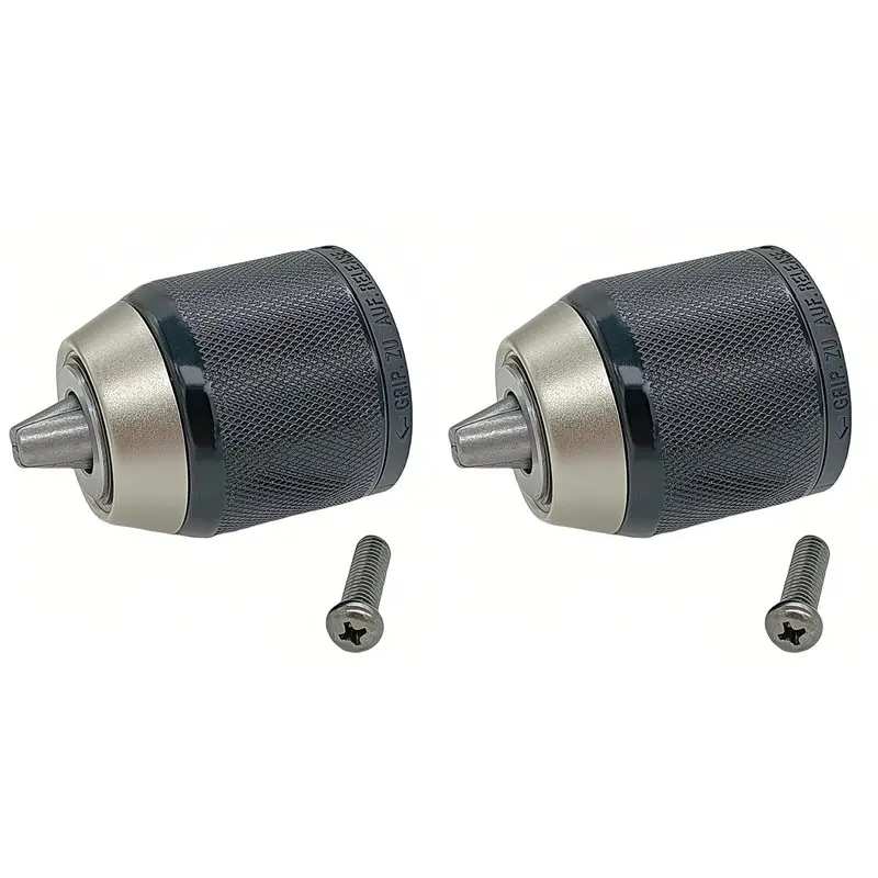 2X 766027-7 Keyless Chuck 2-13MM 1/2 For Models Including DHP484, DHP482, DDF484, And More-AT64