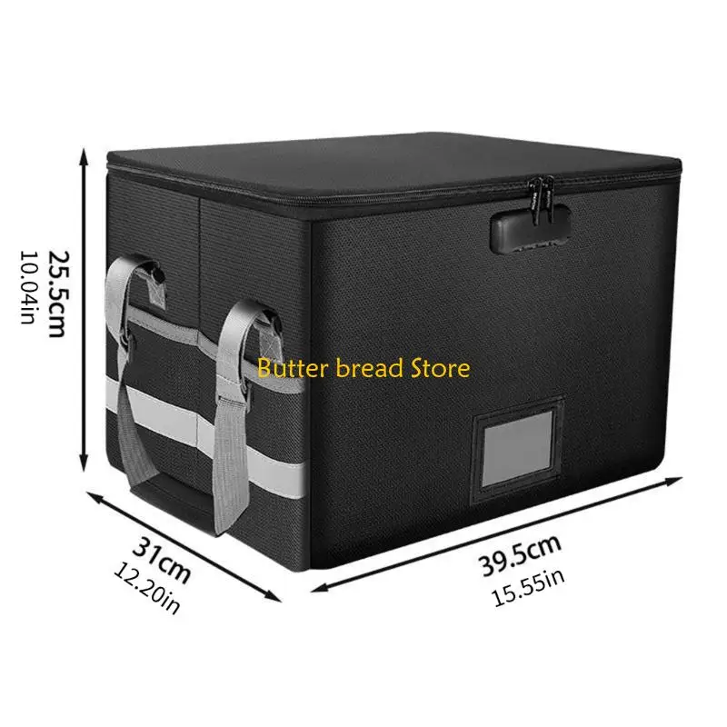W89C Powerful Flame Resistant Document Case With Aluminum Layer And Reinforced Plastic Material For Legal Files 5