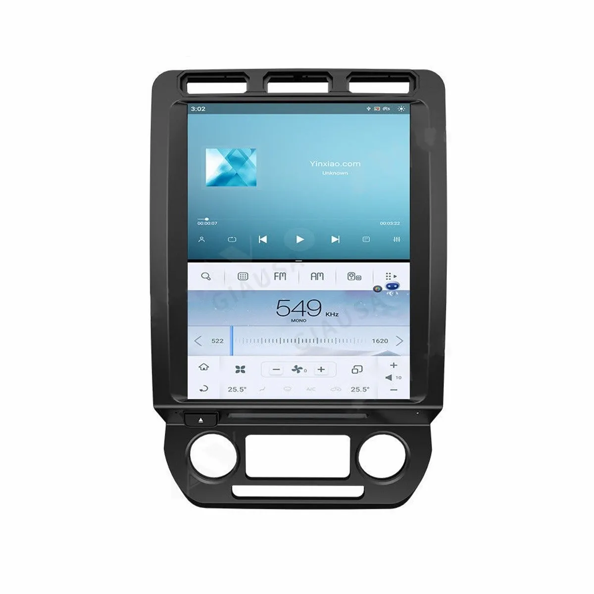 Android  Vertical Big Screen For Ford Raptor F150 F250 F350 F450 F650 2015 - 2019 Car Radio Multimedia Stereo Video Player GPS