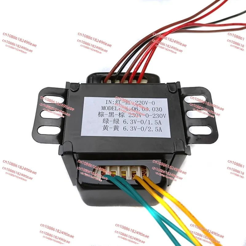 51W double 230V + double 6.3V bile machine front-stage transformer 6N3, 12AX7, 6N8P, etc. Applicable to 664402