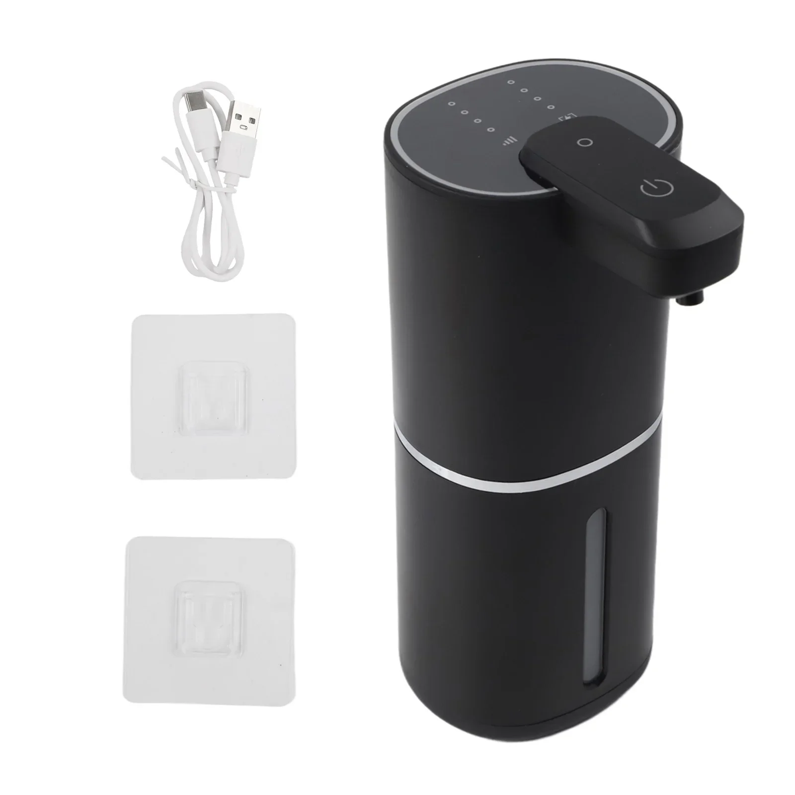 As Shown Auto Soap Dispenser Automatic Dispenser Wall Mounted Unit 4 Dispensing Levels Foam And Gel Compatible