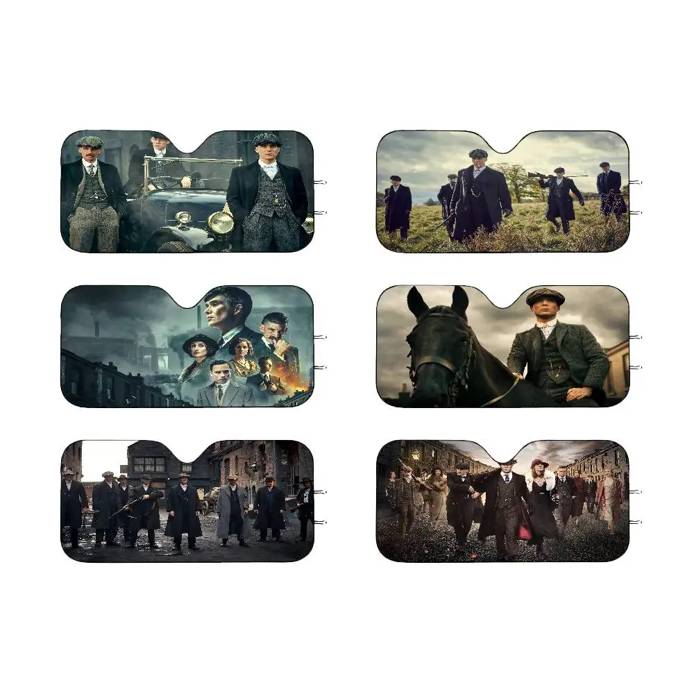 P-Peaky Blinders TV Parasol Protector Universal para Ventana de Coche