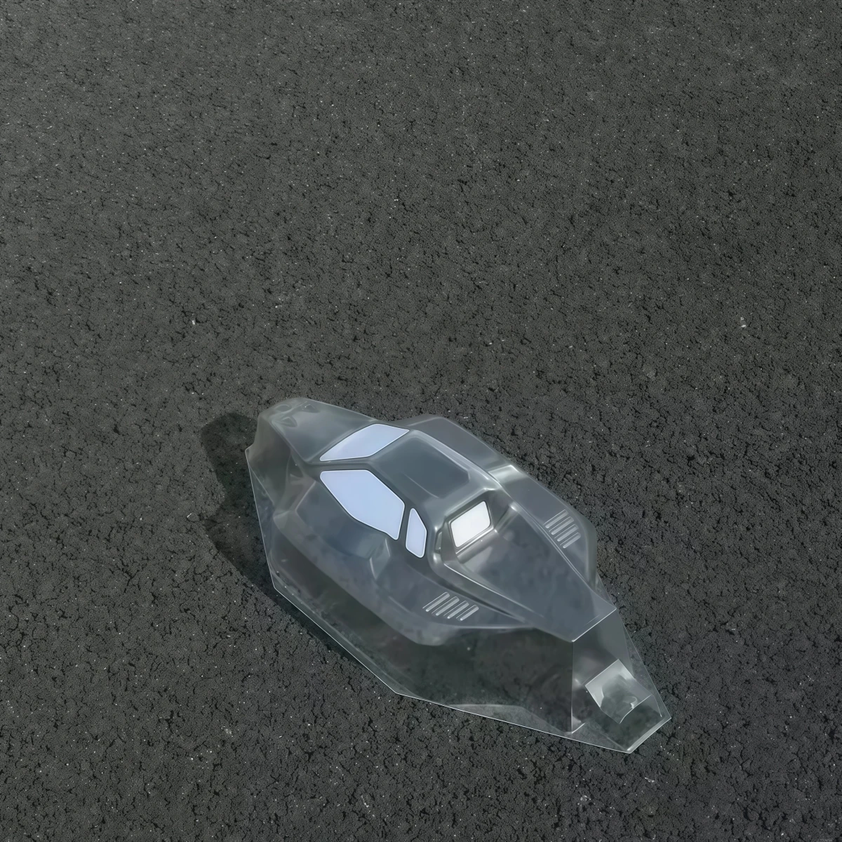 MUGEN MBX8R Clear PC Body Shell 1/8 Nitro & Electric Buggy, Lexan RC Off-road Competition Body For MBX8R / MBX8R ECO
