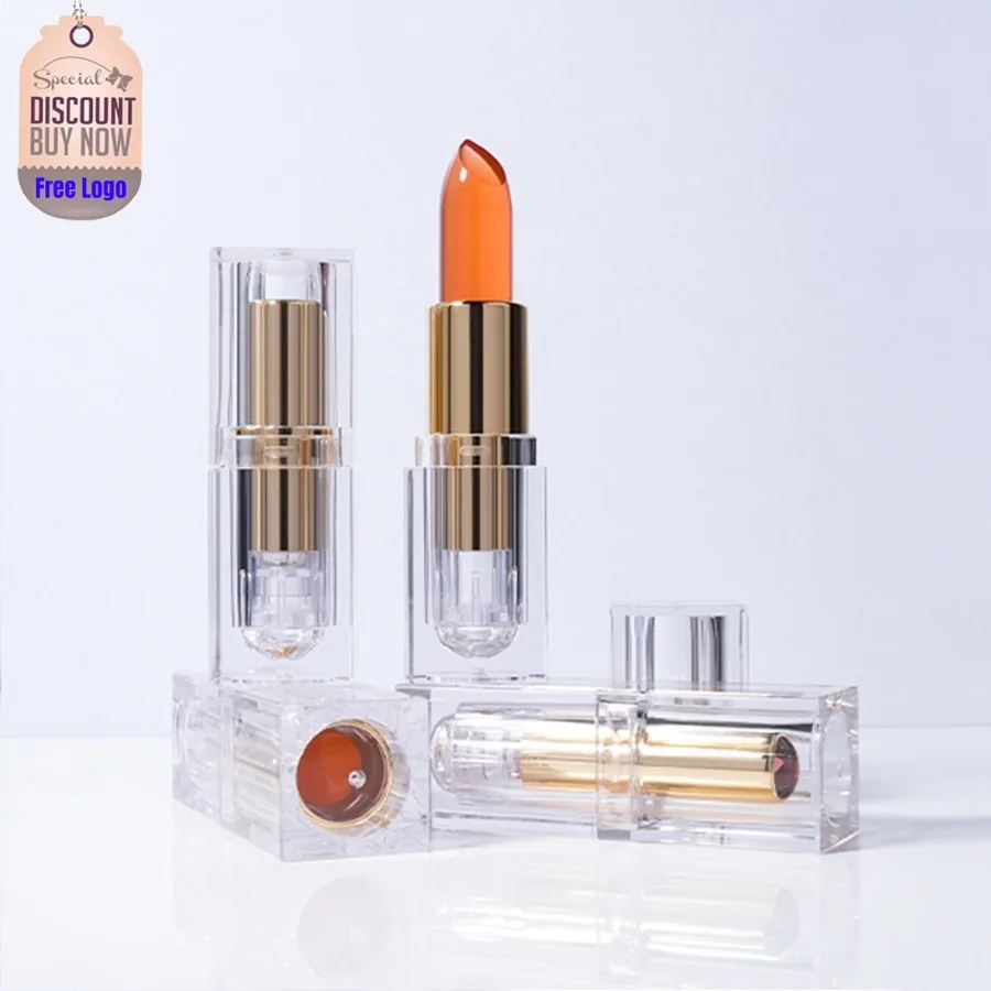 

Color-changing Lipstick Private Label Jelly Lip Balm Moisturizing High Pigment Lip Balm Custom Logo