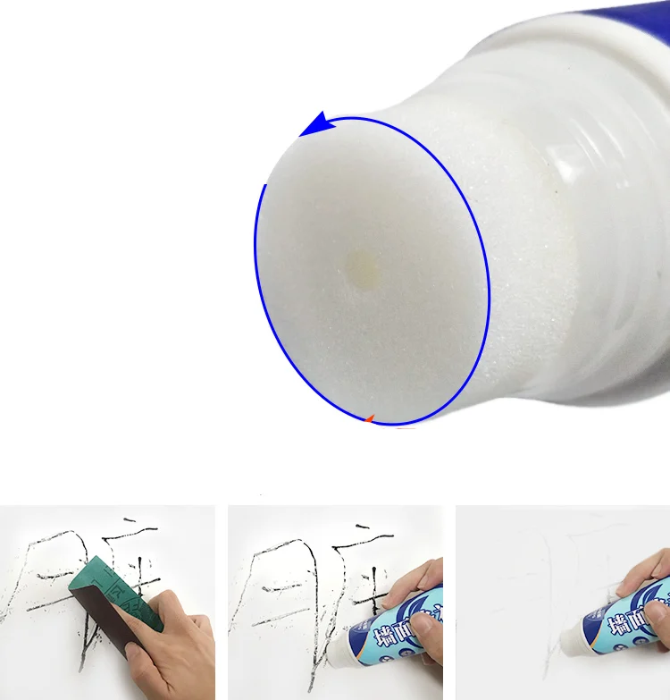 Witte Muur Reparatie Crème Stopverf Binnenwand Scratch Crack Reparatie Latex Verf Decoratie Gereedschap Schrapen Coating
