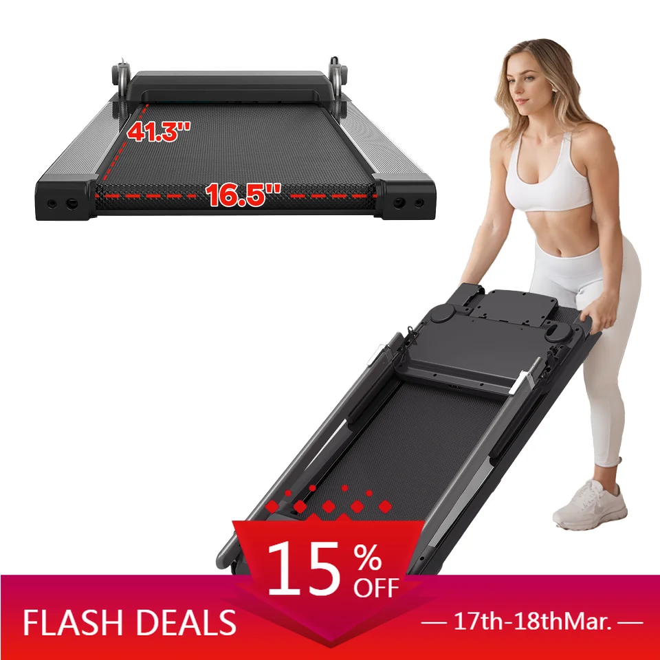 

STLF 2025 New Arrival Portable Office Desk Treadmill Home Exercise Fitness Device LED Screen Electric Folding Elevate Motor Wake