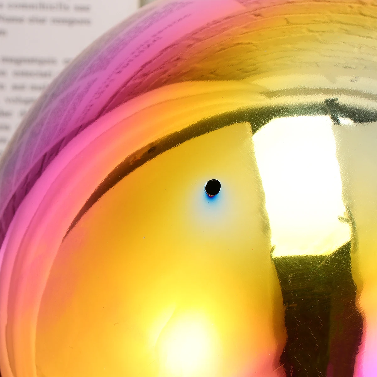 

Seven-colored Hollow Balls Garden Spheres for Planters Decorations Metal Large Outdoor Globes