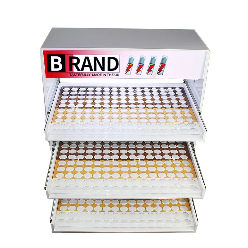 Custom.Counter أعلى درج نوع رف عرض خزانة متجر الدخان #5