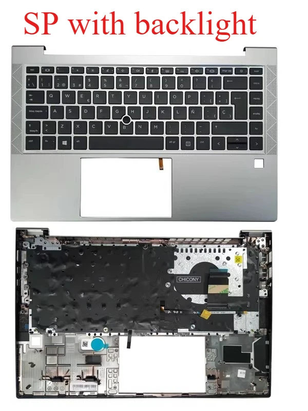 US/SP/LA/SP/FR Keyboard For Elitebook 840 845 740 745 G7 G8 Laptop Palmrest With Backlit Top Case M36312-001 M07090-001 view 4