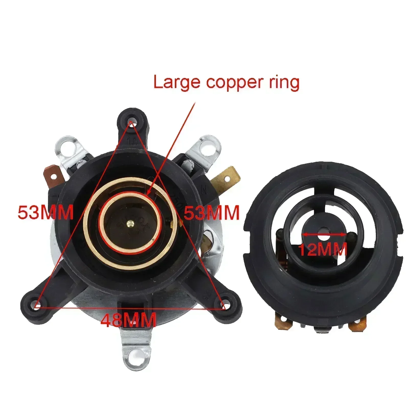 

2PCS Electric Kettle Accessories Base Thermostat Temperature Switch Connector For Home Improvement Tool Accessory