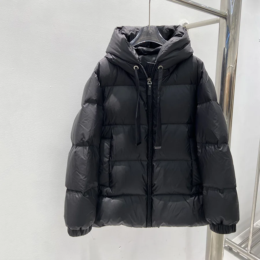 Hiver nouveau 90% duvet de canard blanc doudoune femme coupe-vent veste courte