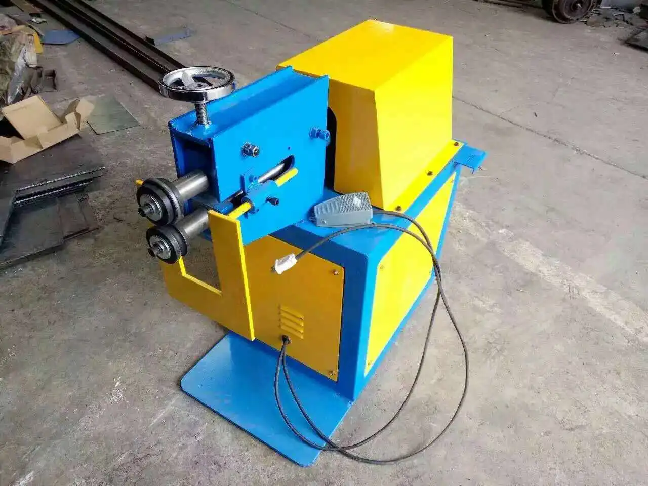 Electric Rotary Beading Machine for Hvac Round Duct Electric Beading Machine 2
