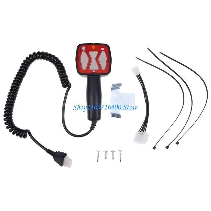 

y1gd Durable Convenient Handheld Controller for 1306902 Western 56462 9400 Snow Plow