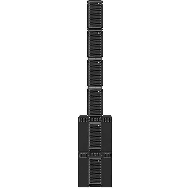 

Smart Line Dual 8" Active Professional Sound Column & Line Array Speaker System with 300W LF/80W HF 100 Vertical Coverage
