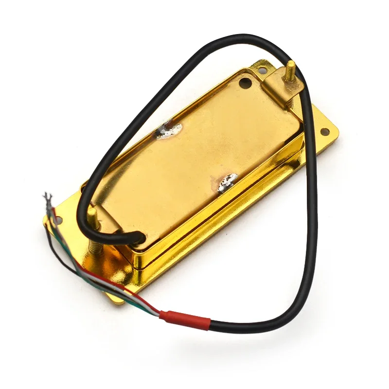 6-Hole Electric Guitar Mini Humbucker Pickup for LP Guitar Black/Gold/Chrome (Neck and Bridge are Universal)