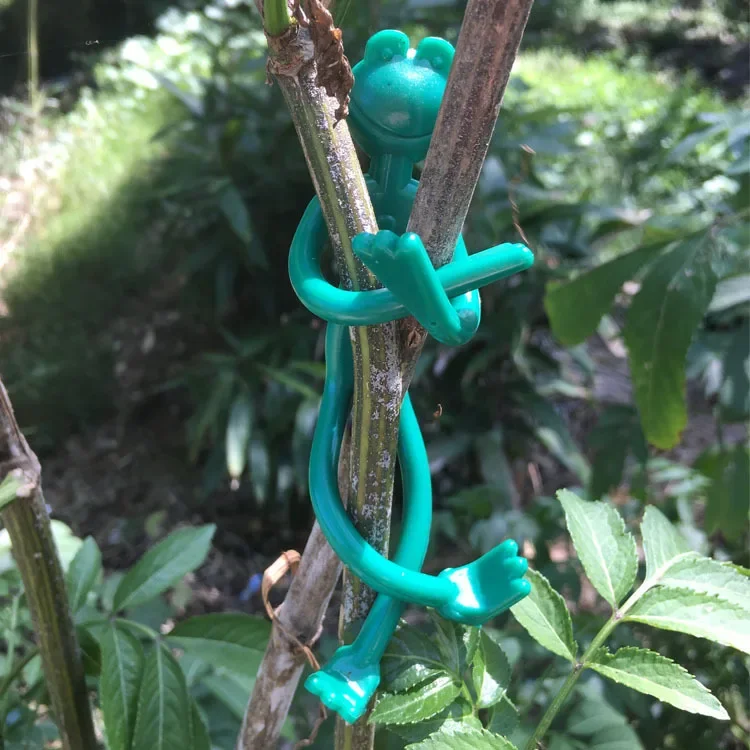 

Gardening Aid Cartoon Lizard Tree Branch Organizer Tie Vegetation Decoration Frog Tie Seedling Planting Fixing