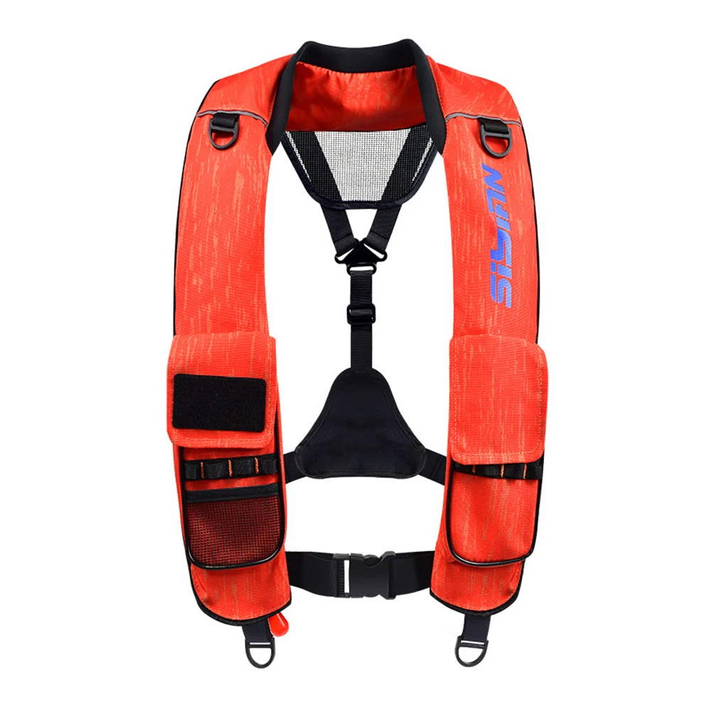 

Professional Life Jacket Swiming Fishing Life Vest automatic Inflatable Adult Swimwear Water Sports Swimming Survival Jacket