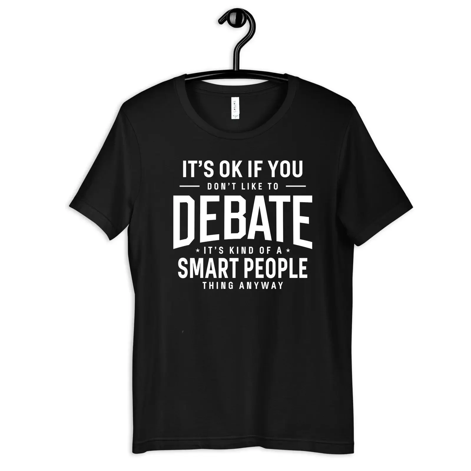 It's Ok If You Don't Like Debate Funny Smart People Quote T Shirt For Lover Kids s SweaT  vintage Washed Casual fashion