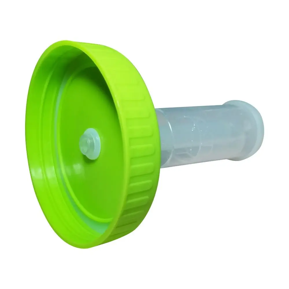 Fermenter Cap Plastic Waterless with One-way Exhaust Valve Jar Cover 86mm Airlock Fermentation Lids for Wide Mouth Mason Jar