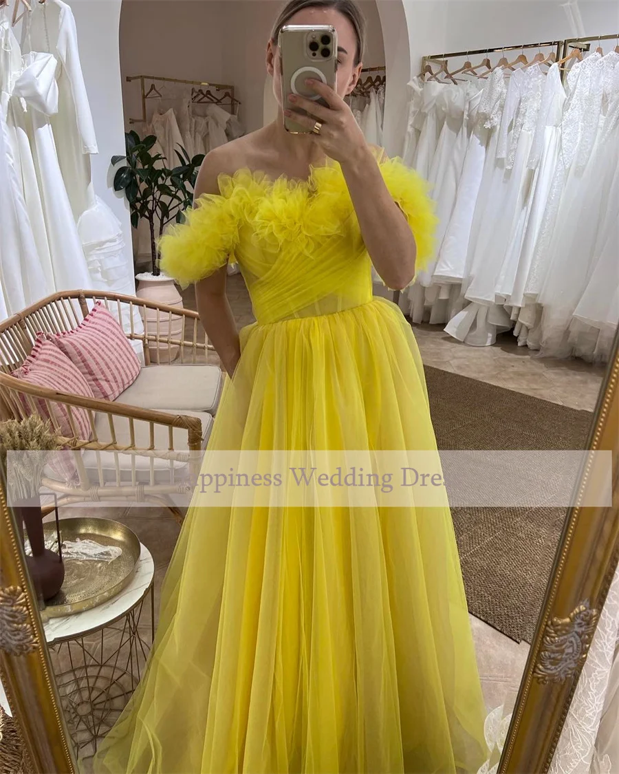 Sweetheart With Flowers Cap Sleeve Prom Gowns a-line Front Split Backless Zipper Dresses For Prom muslimatex