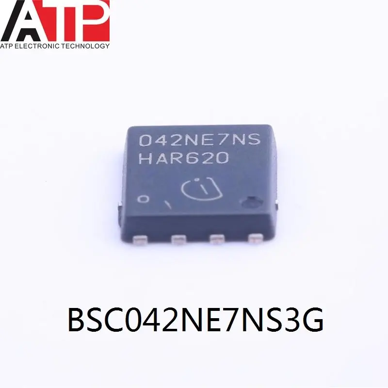 

(10 шт.) Новинка, оригинальный BSC042NE7NS3G 042NE7NS BSC042NE7NS3GATME1 DFN-8 МОП-транзисторы N-CH 75V 19A/100A TDSON