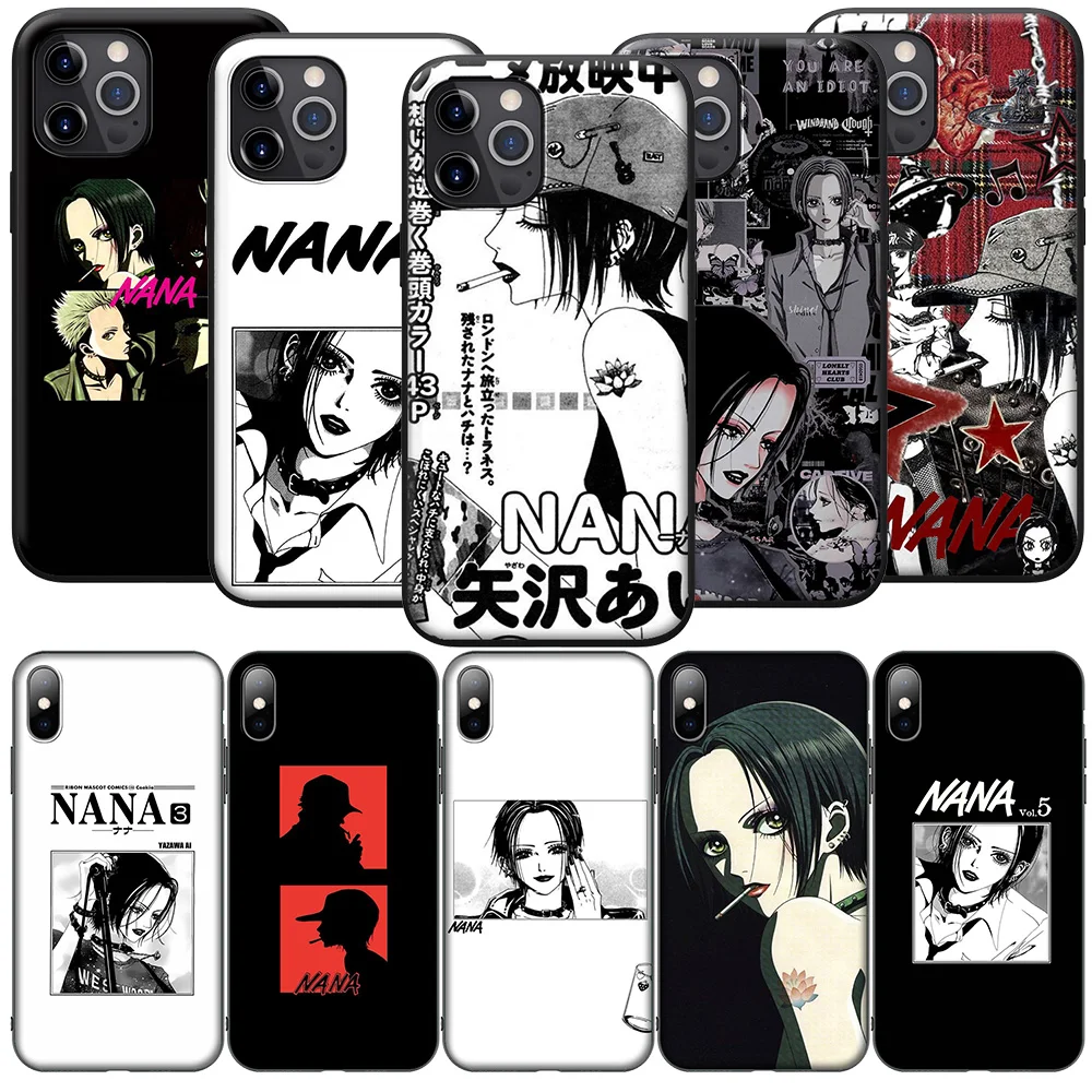 Anime Nana Osaki Line New High-End Soft Case for Xiaomi Redmi Note 11 11s 10 10s 9 9s 10t 8T 8 7 6 Pro Max