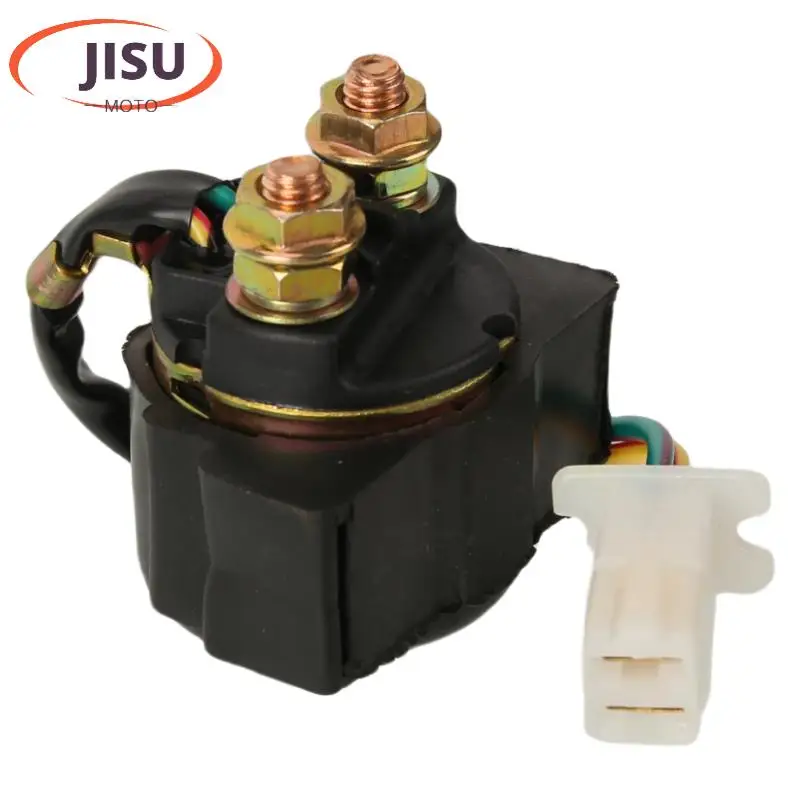 Motorcycle Starter Relay Solenoid Compatible with GRIZZLY YFM 125 YFM125, 600 YFM600, YFM80 80, KODIAK 400 YFM400 & MOTO-4 YFM