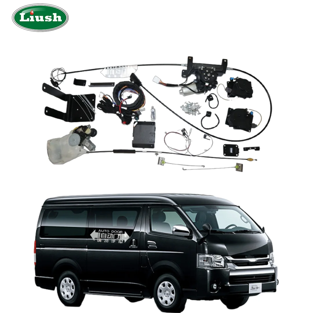 Minivan Convert Auto Car Door For Toyota Granvia Commuter Bus Automatic Sliding Door Kit For Toyota HiAce Granvia Van H200