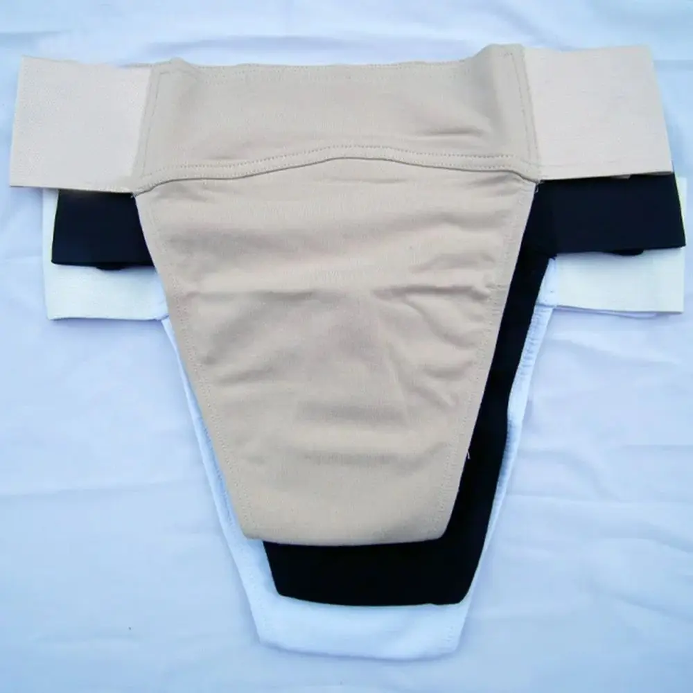 FLTOTURE Men\'s Ballet Costunmes Brief Man Dance Safety Pants Dance Belt Black Male Dance Short Underpants Men White Underpant