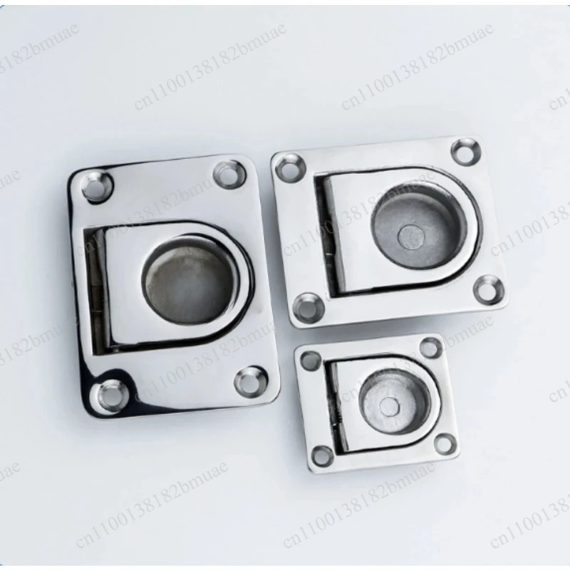 Marine Floor Buckle, 316 Stainless Steel, Marine Deck Pull Ring, Hardware
