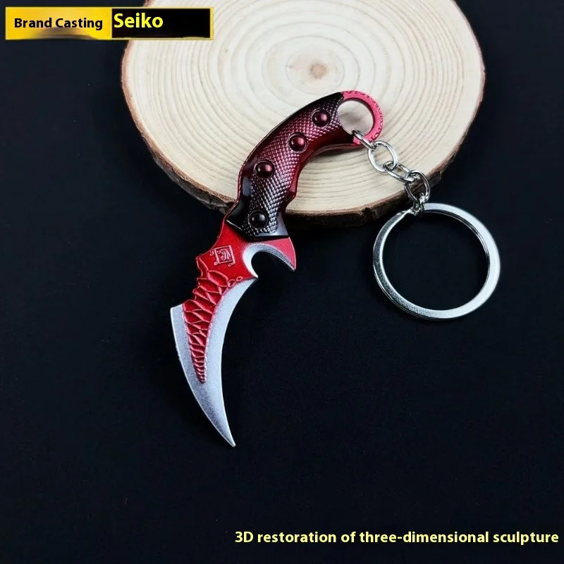 9 cm Anime Mini Talon Claw Sleutelhanger Legering Hanger Kawaii Rugzak Charm Game Randapparatuur Cadeau voor Fans Collectie Cool Accessoires