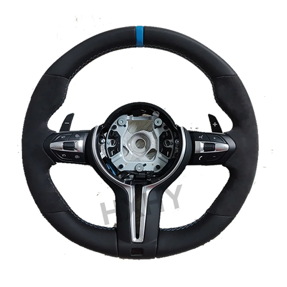 Upgrade Alcantara Leather M Sport Competitive Steering Wheel For BMW E/F Series M3 M5 E46 F10 F30 F20 F12 F80 F82 F34