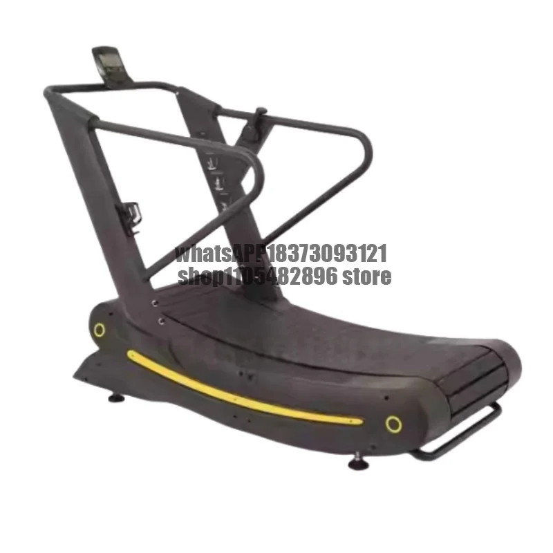 The treadmill large unpowered arc-shaped magnetic control fitness equipment with adjustable resistance Large Fitness Equipment