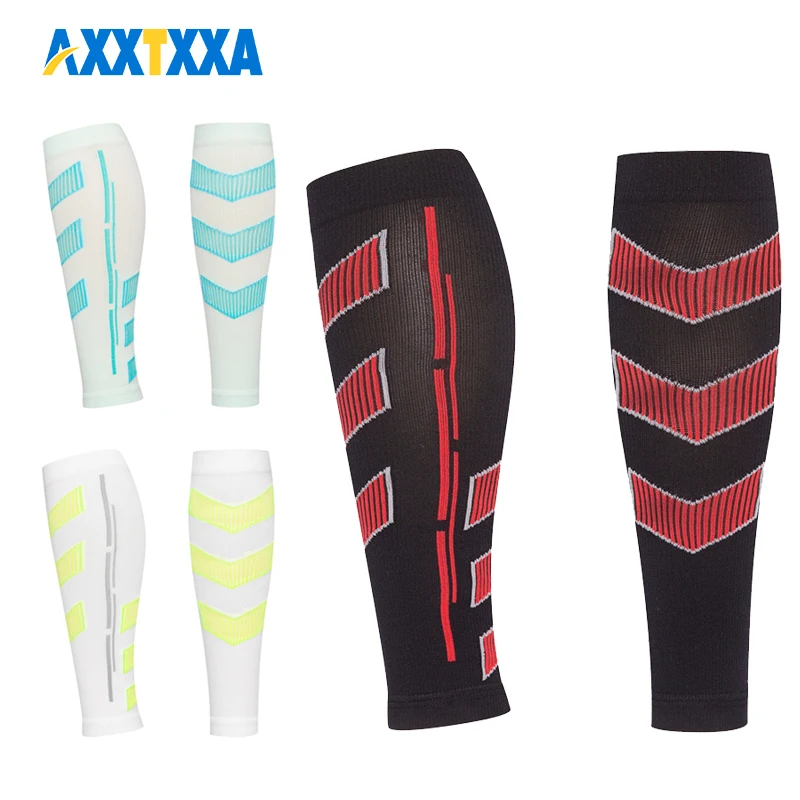 1Pair Compression Calf Sleeves (20-30mmHg) for Men & Women - Perfect Option to Our Compression Socks - For Running, Cycling