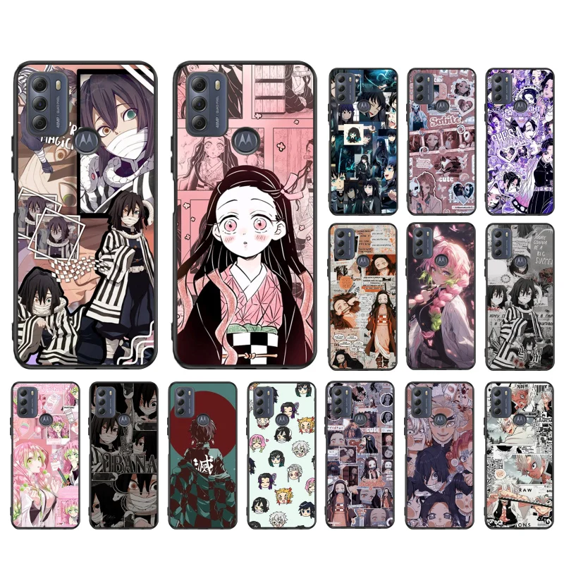 

Phone Case For Moto G85 G55 G05 G14 G75 G31 G50 G10 G20 G30 G60 G13 G32 G84 G54 G53 G72 G24 Power Demon Slayer Anime