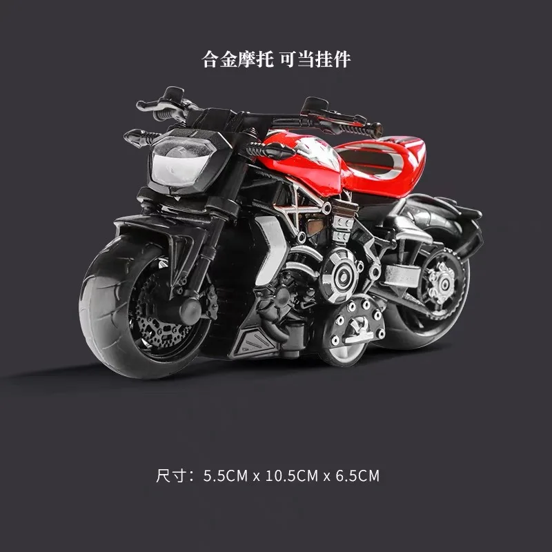 

Motorcycle Model Toys Mini Vehicles Decoration Accessories for Boy Gift Alloy Car Children Birthday Gifts
